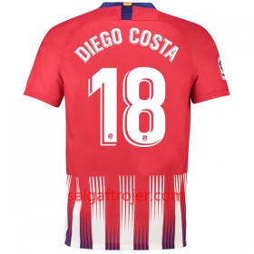Atlético Madrid Fodboldtrøjer Diego Costa 18 Hjemmebanesæt 2018/19 Kort ærmer